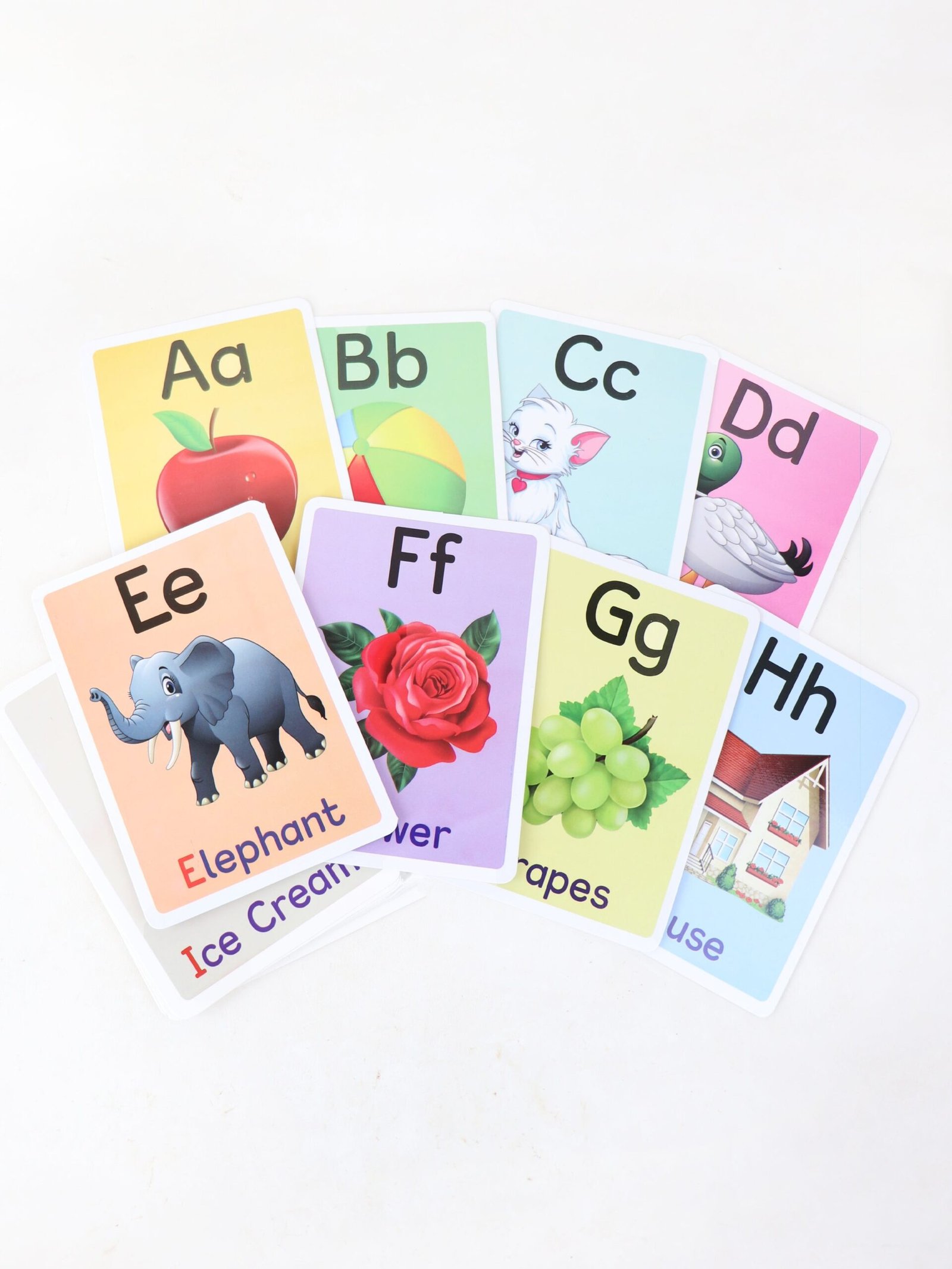 English Alphabets Jumbo Flash Cards - Image 4