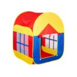 Play House Pop-Up Tent for Kids with 50 Colorful Balls - Foldable Indoor & Outdoor Play Tent for Toddlers - Portable Baby Ball Pool Tent House