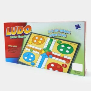 3-in-1 Magnetic Board Game Set for Kids & Adults - Large Size Ludo, Snakes and Ladders & Draughts - Portable Folding Travel Game for Family Fun