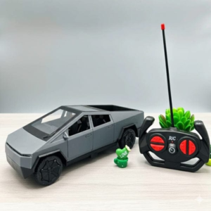 1:14 Scale Tesla Style RC Pickup Truck – 27MHz Remote Control Electric Toy Car for Kids