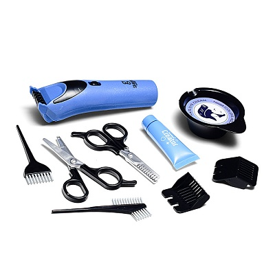Boys VIP Salon Barber Play Set β Hair Stylist Pretend Play Kit with Trimmer & Accessories - Image 3